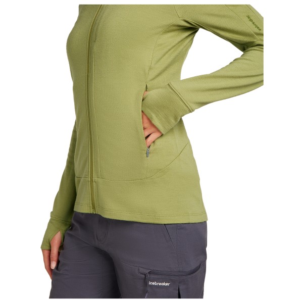Icebreaker - Women's Merino 260 Quantum IV L/S Zip - Merinowollen vest