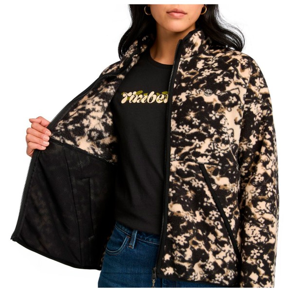 Timberland - Women's Printed Full-Zip Sherpa Fleece Jacket - Forro polar