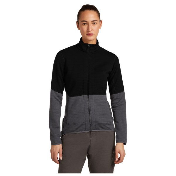 Icebreaker - Women's Merino 400 RealFleece Descender L/S Zip - Chaqueta de merino