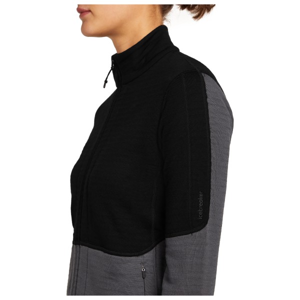 Icebreaker - Women's Merino 400 RealFleece Descender L/S Zip - Chaqueta de merino