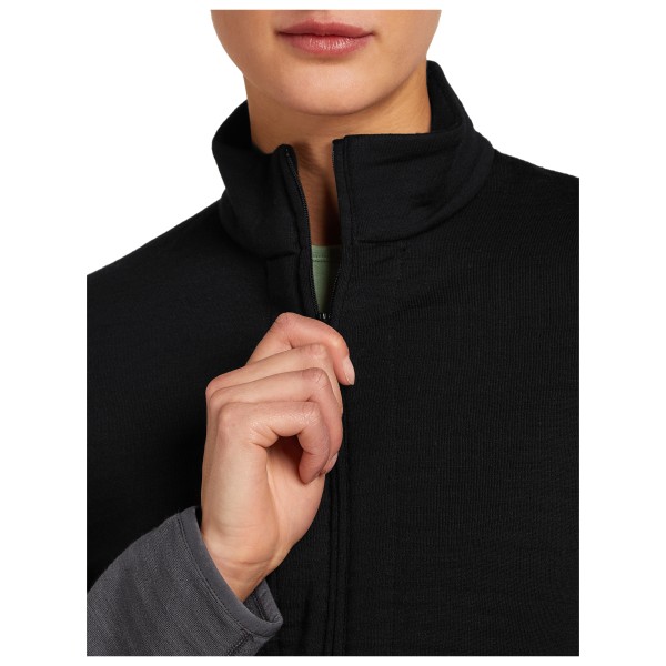 Icebreaker - Women's Merino 400 RealFleece Descender L/S Zip - Chaqueta de merino