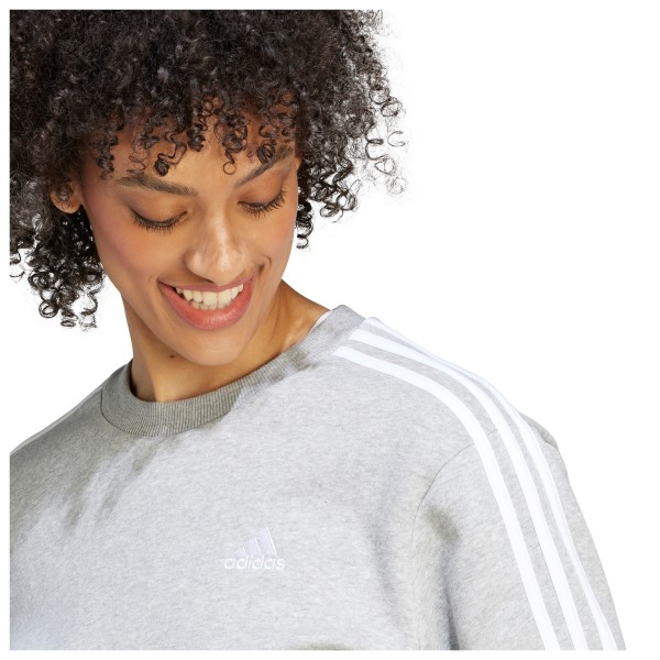 adidas - Women's 3-Stripes Fleece Sweatshirt - Fleece jumper
