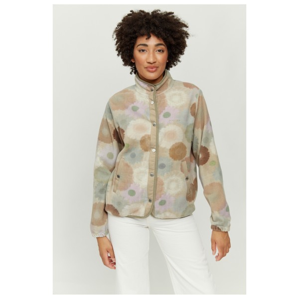 Mazine - Women's Fleet Printed Fleece Jacket - Fleecetakki