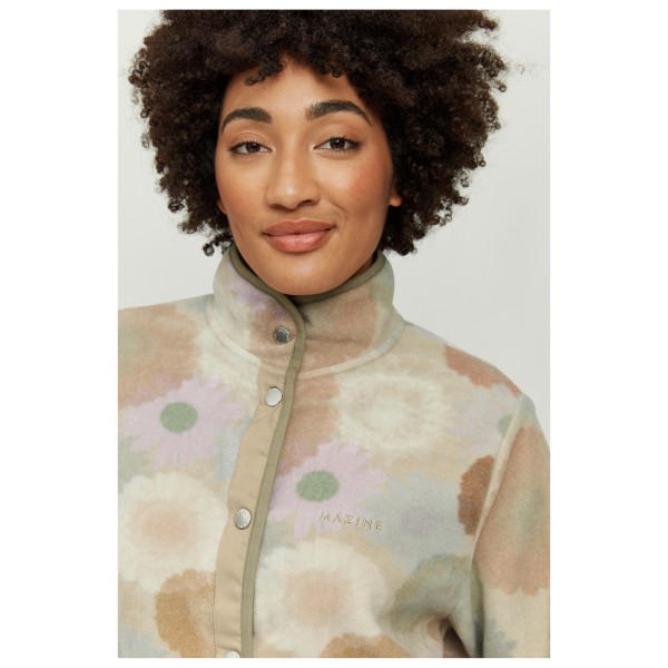 Mazine - Women's Fleet Printed Fleece Jacket - Fleecetakki
