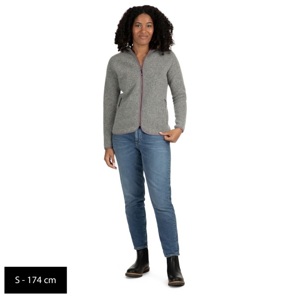 Stoic - Women's MerinoPile RissnaSt. Zip Hoody - Forro polar