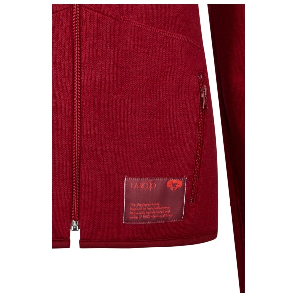 Transhumance - Women's Midlayer Jacke mit Zip - Chaqueta de merino