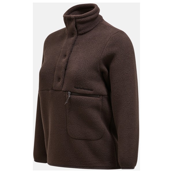 Peak Performance - Women's Fleece Snap T-Neck - Fleece jumper