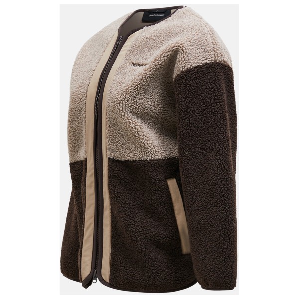 Peak Performance - Women's Heavy Pile Oversized Cardigan - Fleece jacket