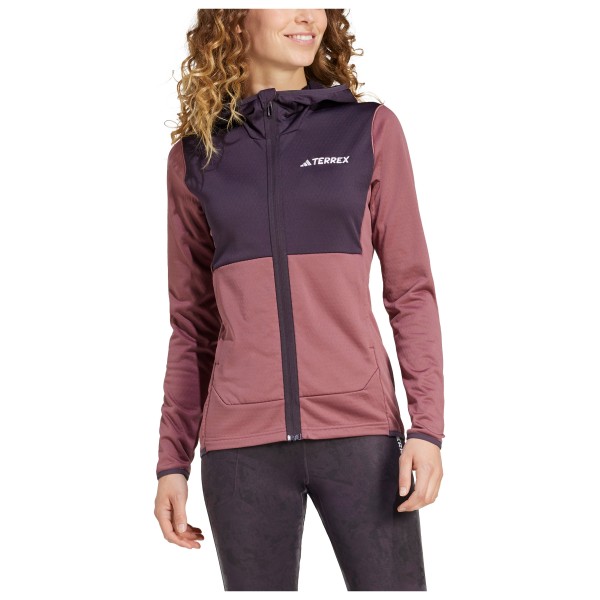 adidas Terrex - Women's Terrex Xperior Light Fleece Hooded - Forro polar