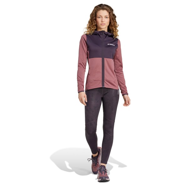 adidas Terrex - Women's Terrex Xperior Light Fleece Hooded - Forro polar