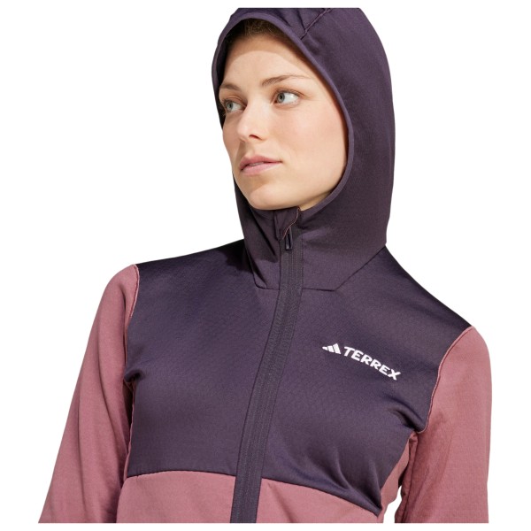 adidas Terrex - Women's Terrex Xperior Light Fleece Hooded - Forro polar