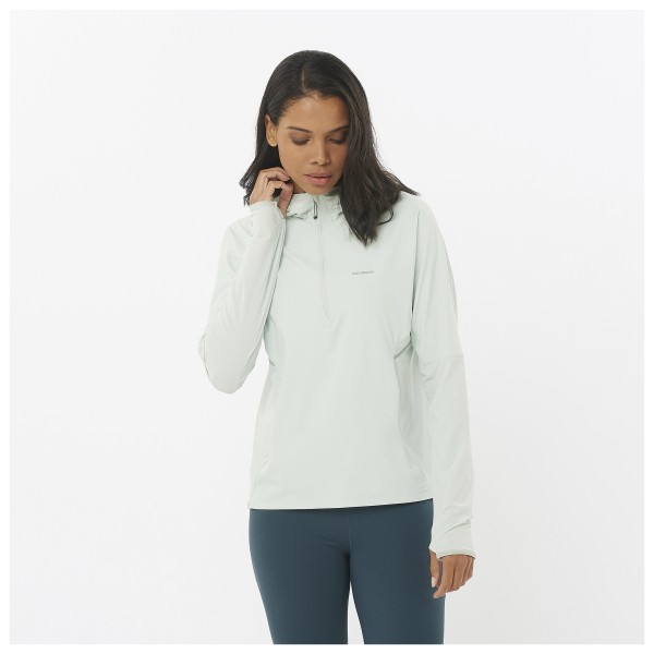 Salomon - Women's Sense Aero Hybrid Half Zip Hoodie - Jerséis de forro polar