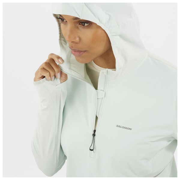 Salomon - Women's Sense Aero Hybrid Half Zip Hoodie - Jerséis de forro polar