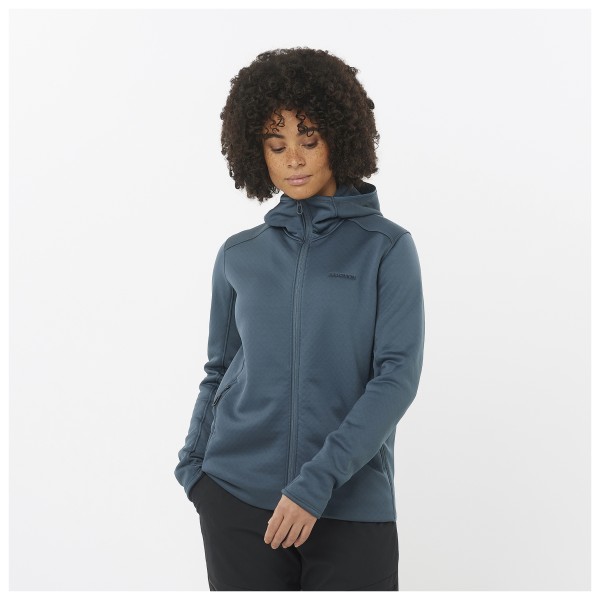 Salomon - Women's Sntial Midfleece Full Zip Hoodie - Fleecevest