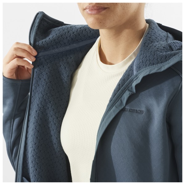 Salomon - Women's Sntial Midfleece Full Zip Hoodie - Fleecevest