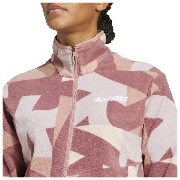adidas Terrex - Women's Multi AOP Full Zip Fleece Jacket - Fleecevest