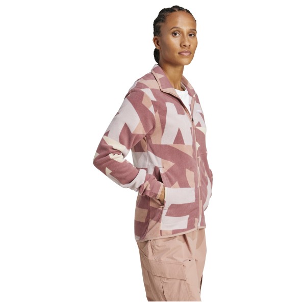 adidas Terrex - Women's Multi AOP Full Zip Fleece Jacket - Forro polar