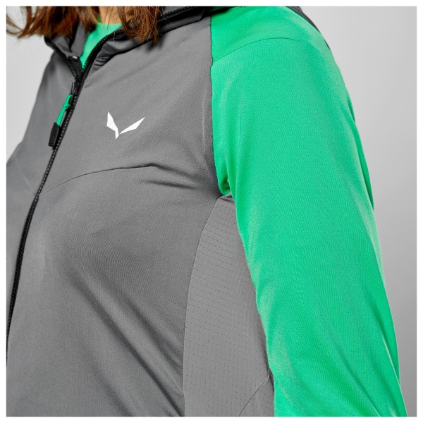 Salewa - Women's NXT Hybrid 1/2 Zip Tee - Hoodie met rits