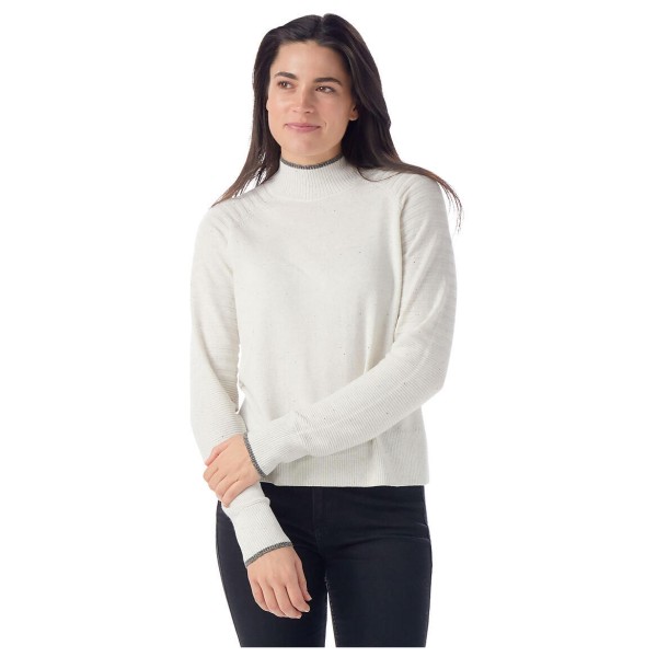 Smartwool - Women's Edgewood Mock Neck Sweater - Merinowollen trui