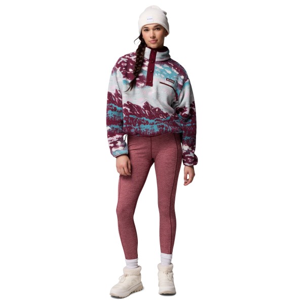 Columbia - Women's Helvetia II Printed Cropped Half Snap - Jerséis de forro polar