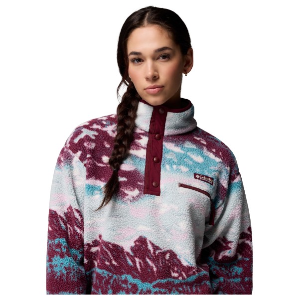 Columbia - Women's Helvetia II Printed Cropped Half Snap - Jerséis de forro polar