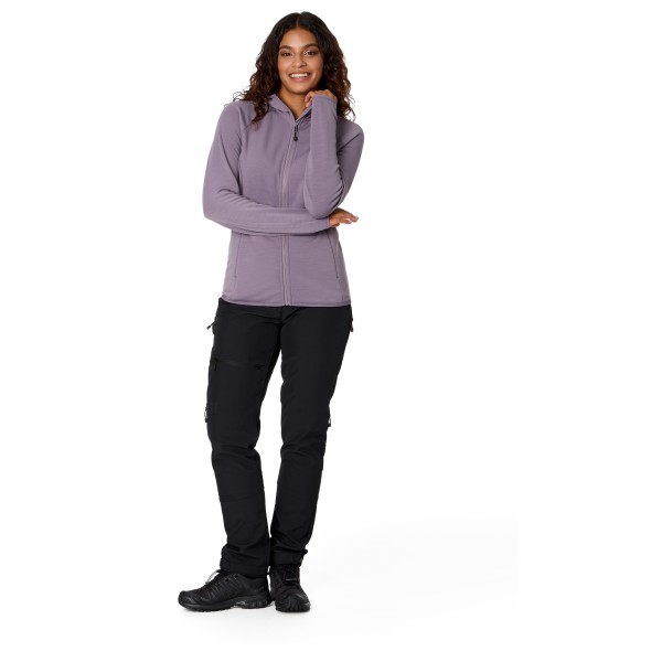 Heber Peak - Women's MerinoBlend SaplingHe. II Zip Hoody - Hoodie met rits