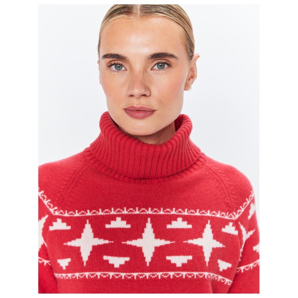 8848 Altitude - Women's Sage Wool Rollneck Sweat - Merinowollen trui