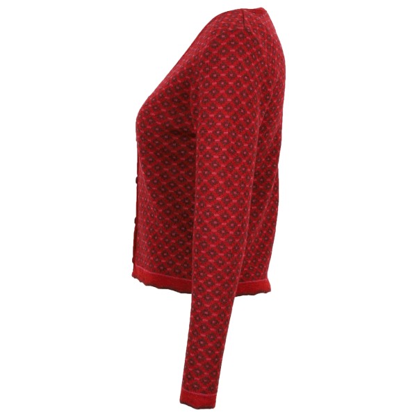 Flomax - Women's V-neck Tilda Cropped Jacket - Uldjakke