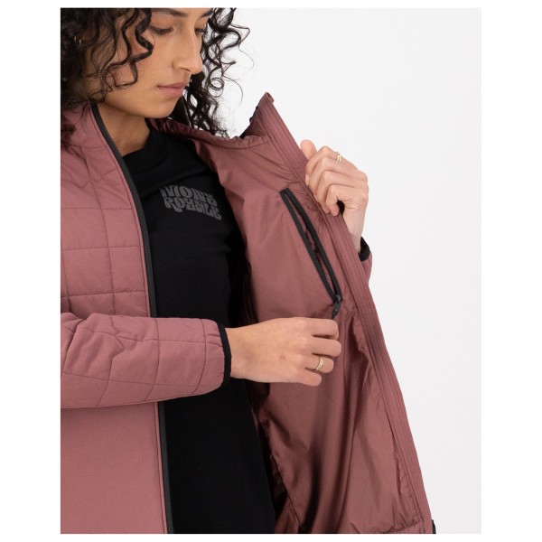 Mons Royale - Women's Canyon Merino Insulated Hooded Jacket - Merinowollen vest