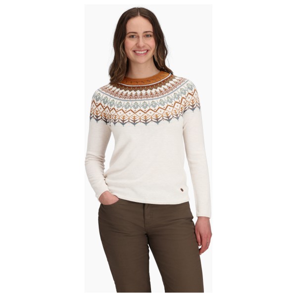 Royal Robbins - Women's Westlands Fairisle Crew - Merinowollen trui