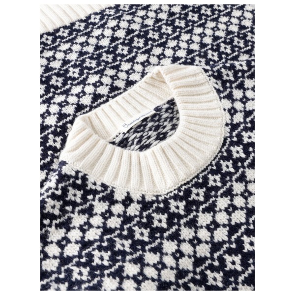 KnowledgeCotton Apparel - Women's Fair Isle Crew Neck - Wollen trui
