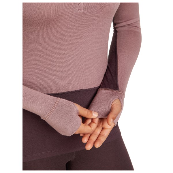 Icebreaker - Women's Merino 260 Zoneknit L/S Half Zip - Merinowollen trui