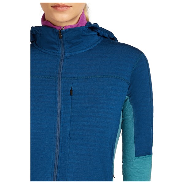 Icebreaker - Women's Merino Blend 300 Realfleece Descender - Merinowollen vest
