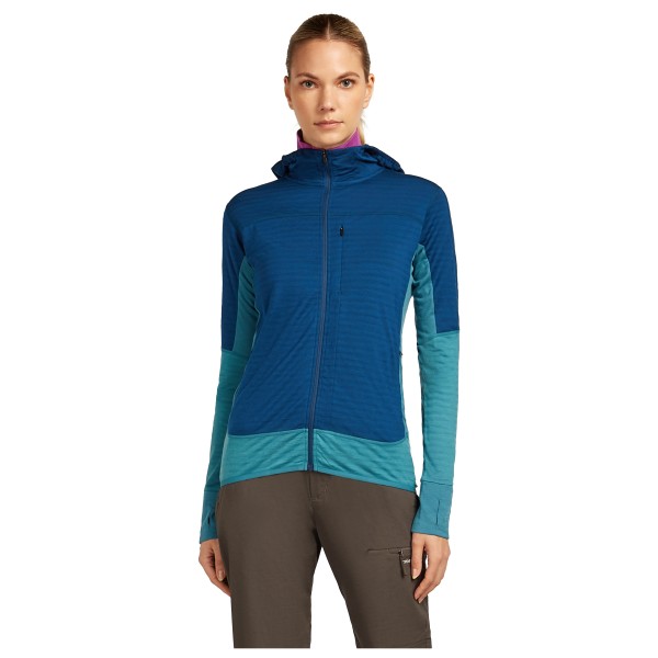 Icebreaker - Women's Merino Blend 300 Realfleece Descender - Merinowollen vest