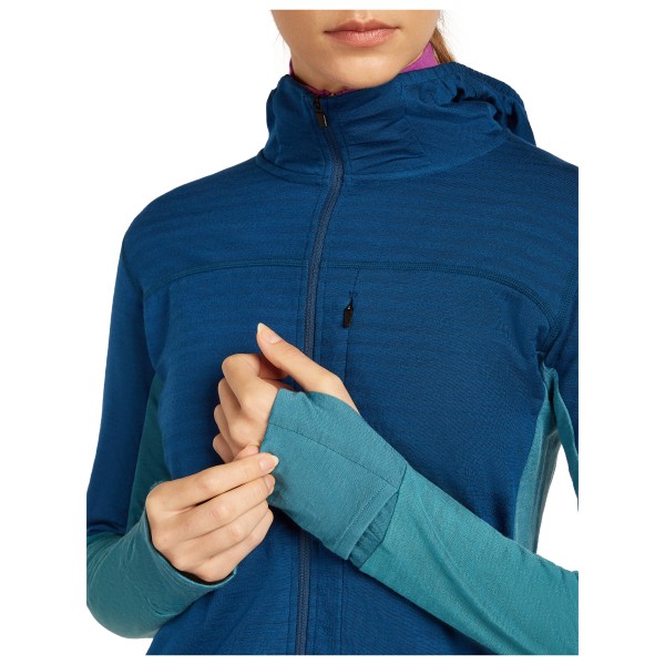 Icebreaker - Women's Merino Blend 300 Realfleece Descender - Merinowollen vest