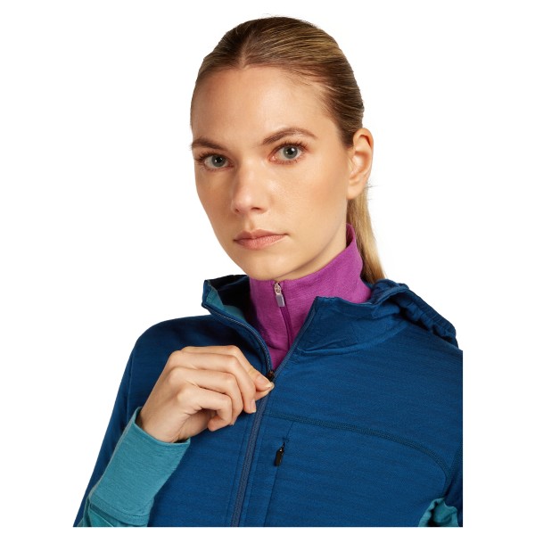 Icebreaker - Women's Merino Blend 300 Realfleece Descender - Merinowollen vest