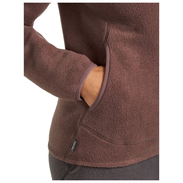 Icebreaker - Women's Merino Blend 800 Realfl. Cl. Pile L/S - Merinowollen vest