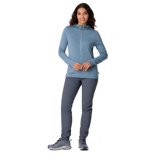 Heber Peak - Women's Merino210 EvergreenHe. Zip Hoody - Hoodie met rits