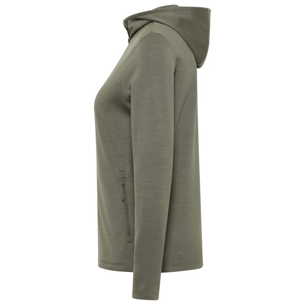 Heber Peak - Women's Merino210 EvergreenHe. Zip Hoody - Zip-up hoodie