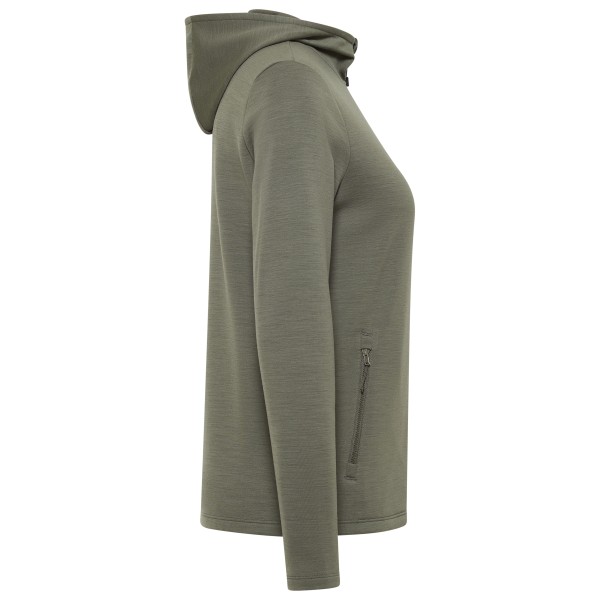 Heber Peak - Women's Merino210 EvergreenHe. Zip Hoody - Zip-up hoodie