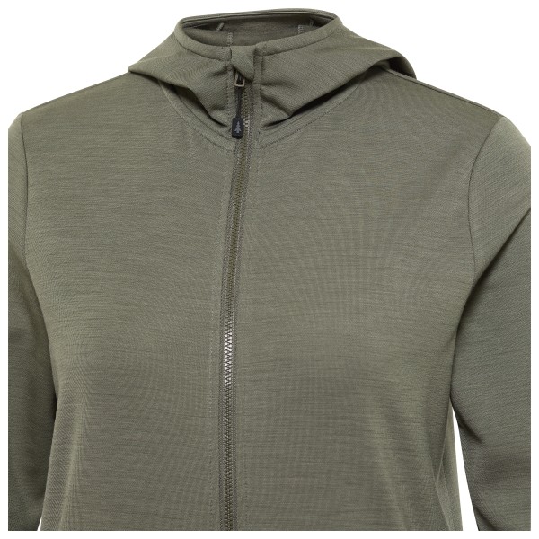 Heber Peak - Women's Merino210 EvergreenHe. Zip Hoody - Zip-up hoodie