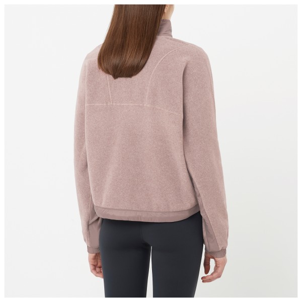 Salomon - Women's Chroma Fleece Crop Half Zip - Jerséis de forro polar