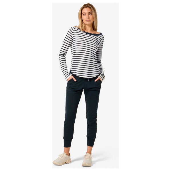 super.natural - Women's Sea Horse Stripe Bio Crew - Merino longsleeve