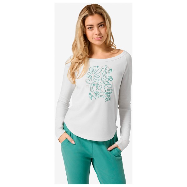 super.natural - Women's Under The Sea Crew - Maglia a manica lunga