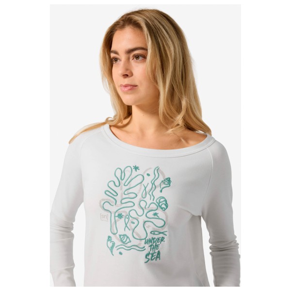 super.natural - Women's Under The Sea Crew - Maglia a manica lunga
