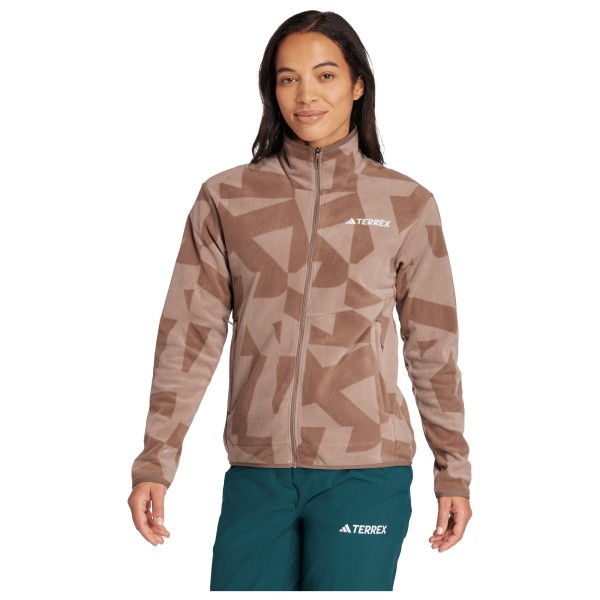 adidas Terrex - Women's MT AOP Full Zip Fleece - Forro polar
