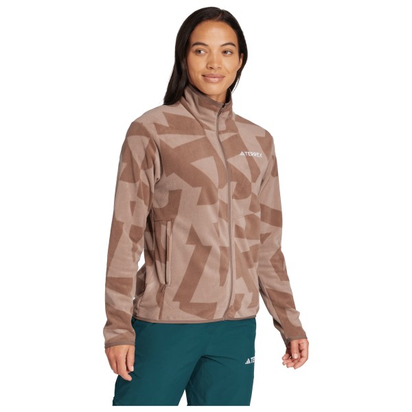 adidas Terrex - Women's MT AOP Full Zip Fleece - Forro polar