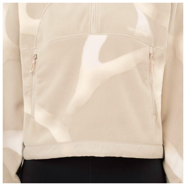 Salomon - Women's Chroma Fleece Crop Half Zip - Fleecetröjor