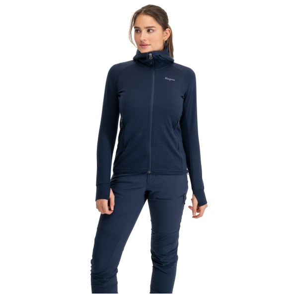 Bergans - Women's Rabot Merino Tech Midlayer Hoodie - Merino hoodie