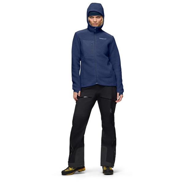 Norrøna - Women's Trollveggen Warm3 Zip Hood - Fleecevest